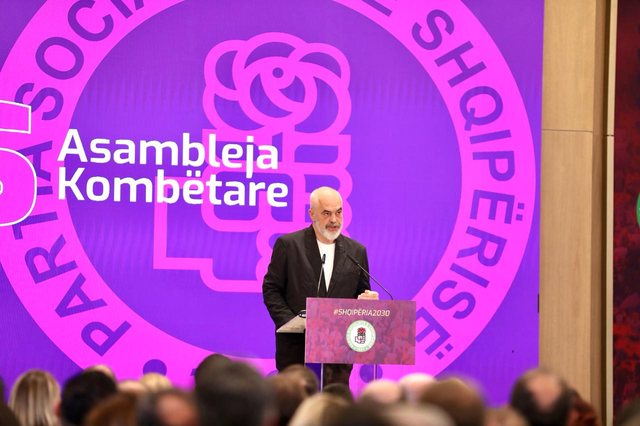 Qeveria e re, Rama mbledh Asamblenë e Partisë Socialiste më 11