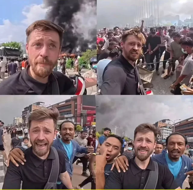 Nga vloger në reporter, historia e britanikut që raportoi protestat