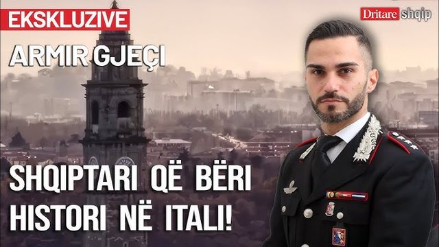 Ekskluzive/ Armir Gjeçi, shqiptari që u bë Kapiten i