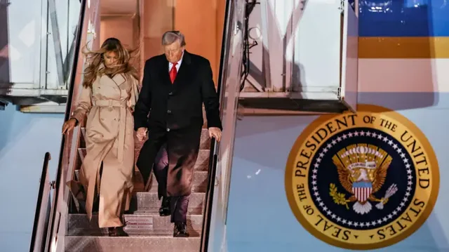 Donald Trump nis vizitën e dytë shtetërore në Britani mes
