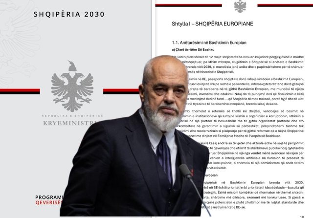Tre shtyllat e programit të qeverisë Rama 4!