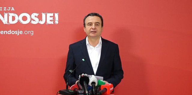 Lokalet në Kosovë/ Albin Kurti: Lëvizja Vetëvendosje ka