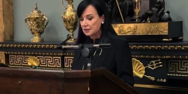 Linda Rama në darkën e Forumit për Sigurinë dhe Politikat: