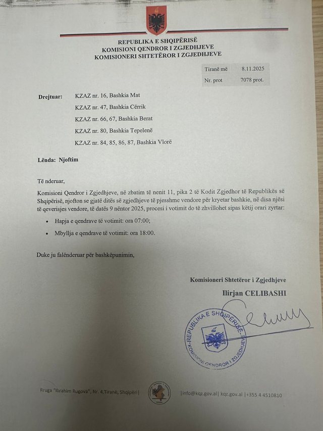 Ja gabimi që po diskutohet në qendrat e votimit!