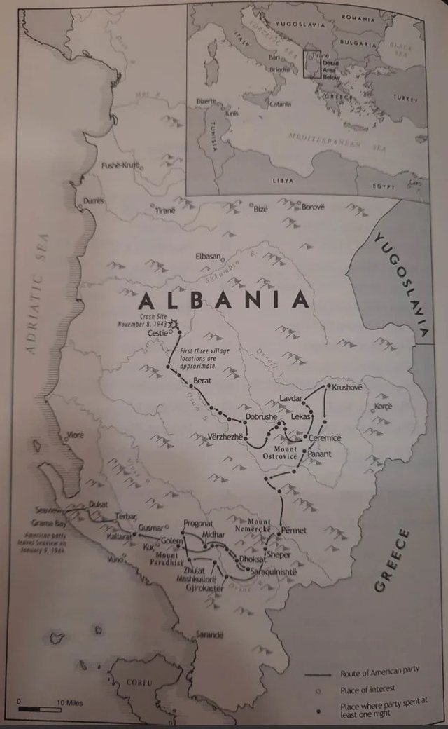 Harta e rrugës që bënë në këmbë, 30