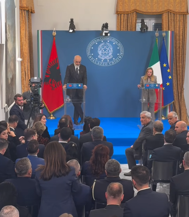 Në konferencën Rama-Meloni në Romë flitet per dokumentarin e