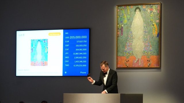 Portreti i Gustav Klimt shitet për 236 milionë dollarë, thyen