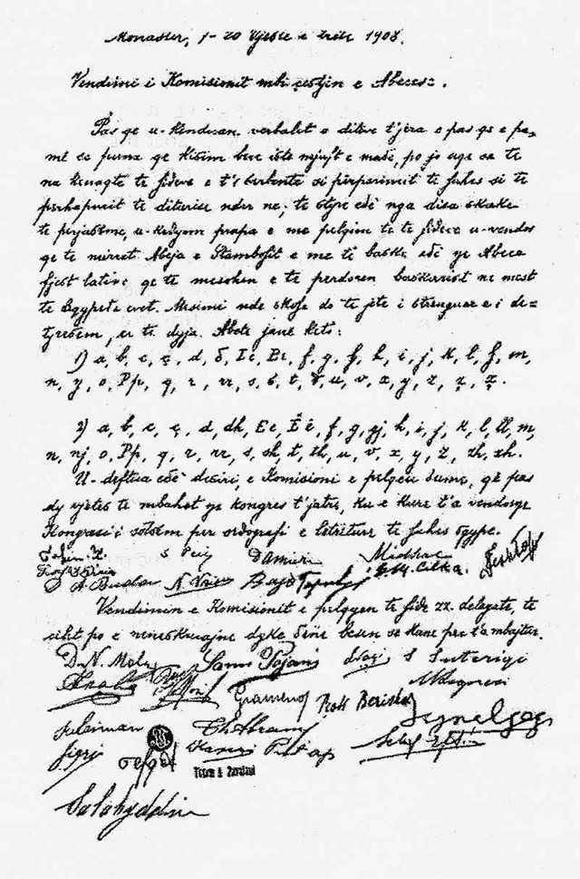 22 nëntori, Dita e Alfabetit të Gjuhës Shqipe