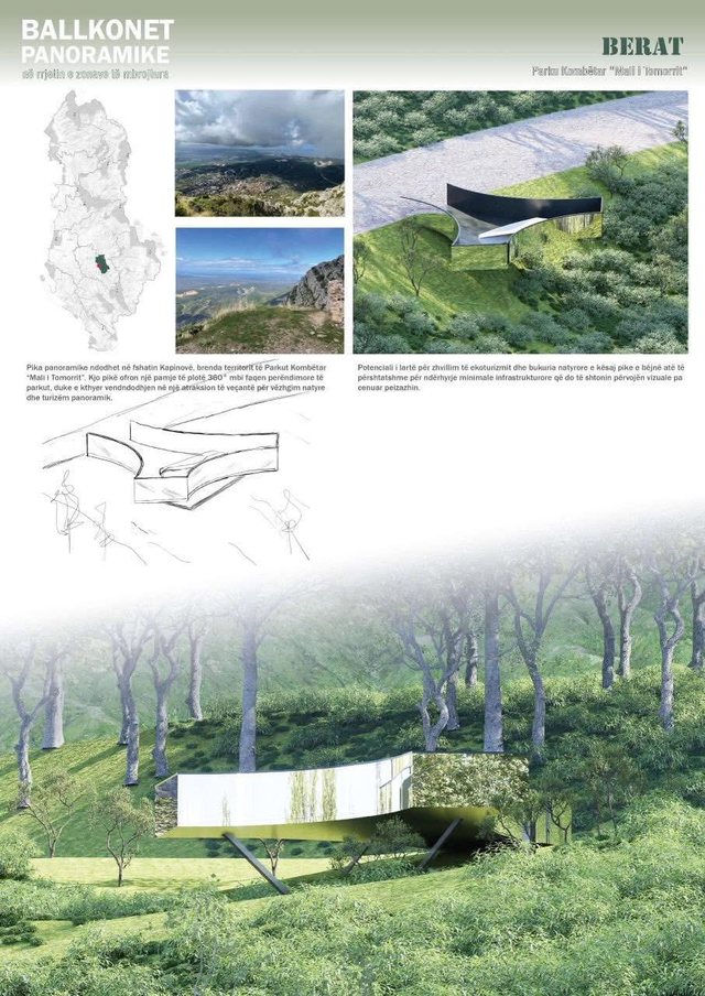 Ballkonet Panoramike do të ndërtohen në parqet kombëtare