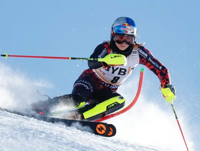 Ski/ Lara Colturi bën mrekullinë, renditet e treta në garën