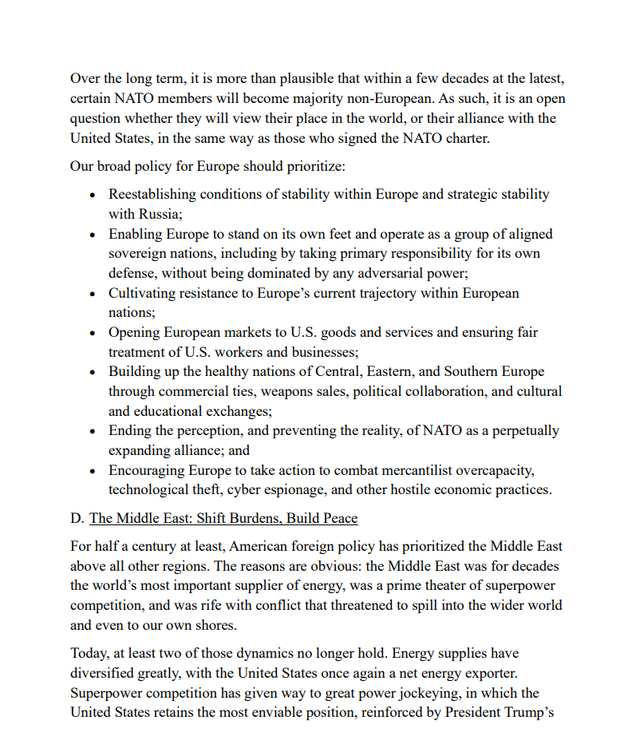 SHBA i kërkon Europës të ndryshojë kurs, më shumë