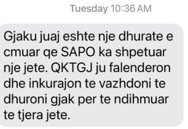 “Gjaku juaj sapo ka shpëtuar një jetë”, mesazhi