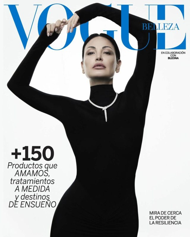 Bleona Qereti në kopertinën e dhjetorit të Vogue Latin America!
