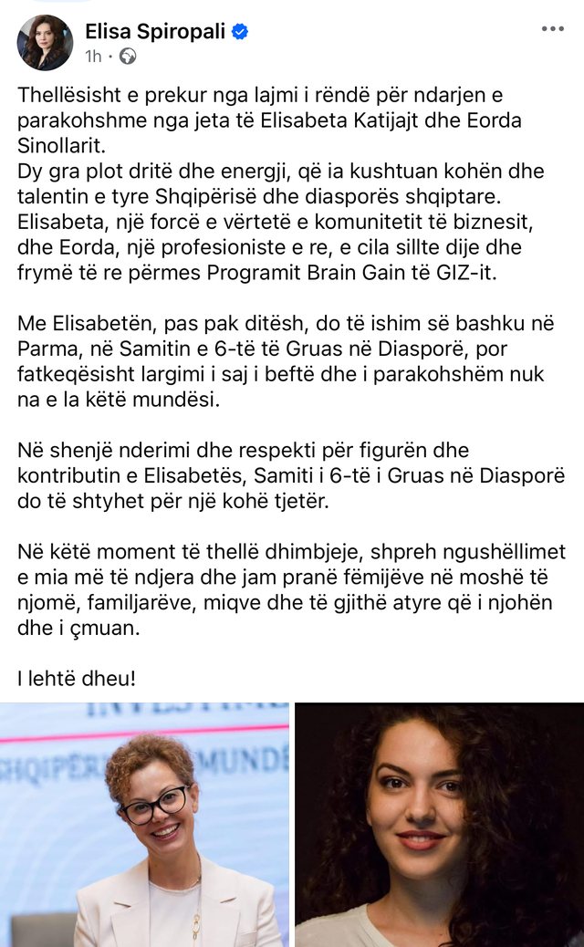Aksidenti tragjik/ Reagojnë Gonxhe, Spiropali, Ibrahimaj
