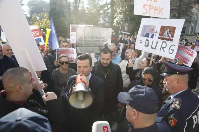 Bra&ccedil;e: Protesta e frikshme e Gones, 90 vet&euml; 2 g&euml;rneta dhe pema