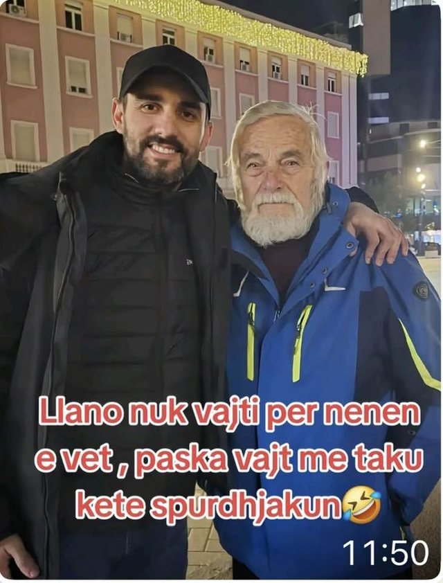 Viktor Zhusti: Fotoja me Adriatik Lapajn u p&euml;rdor pa lejen time p&euml;r