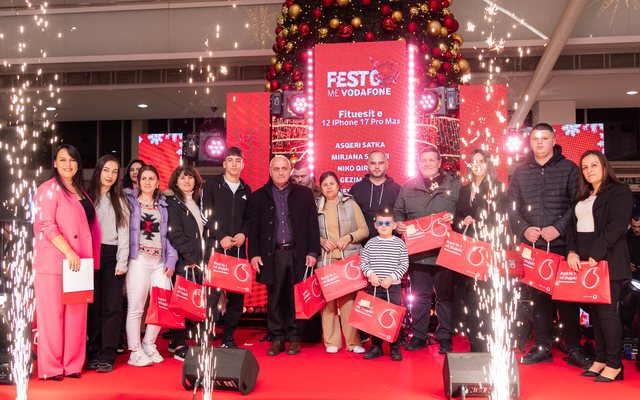 “Fito me Vodafone”, shpall fituesit e lotarisë së
