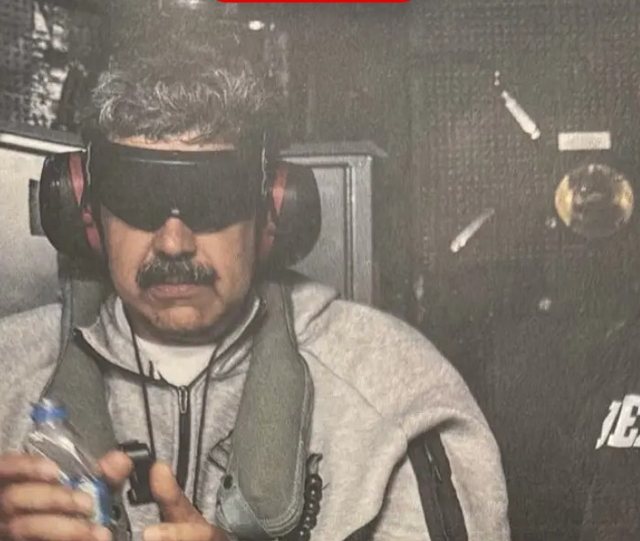 Trump publikon foton e arrestimit t&euml; Maduros!