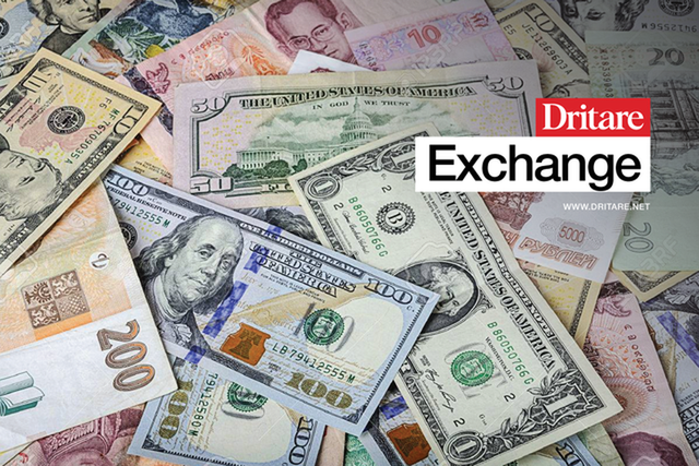 K&euml;mbimi valutor! Me sa blihen e shiten dollari dhe euro, &ccedil;far&euml;