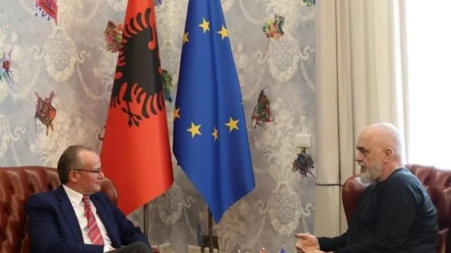 Ministri gjerman në Tiranë, takohet me Ramën. Zbardhen bisedimet