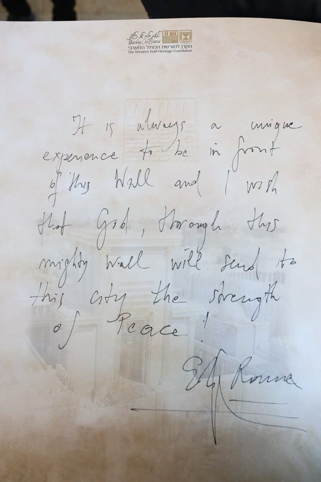 Ja çfarë shkroi Rama në letrën që la në Murin e