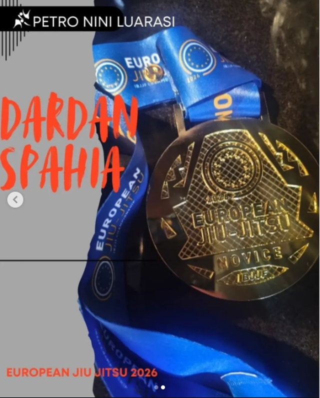 Medalja e artë në Lisbonë për talentin shqiptar Dardan