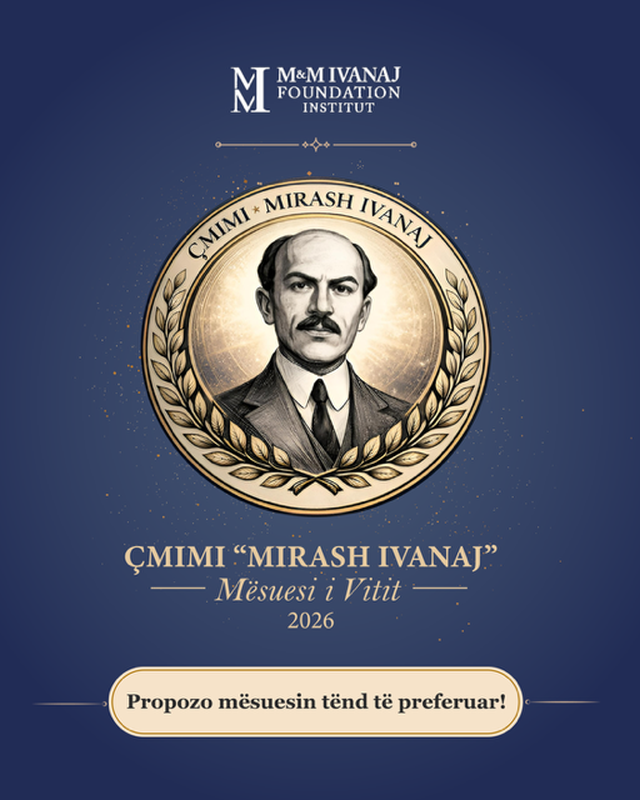 Çmimi “Mirash Ivanaj-Mësuesi i Vitit” rikthen