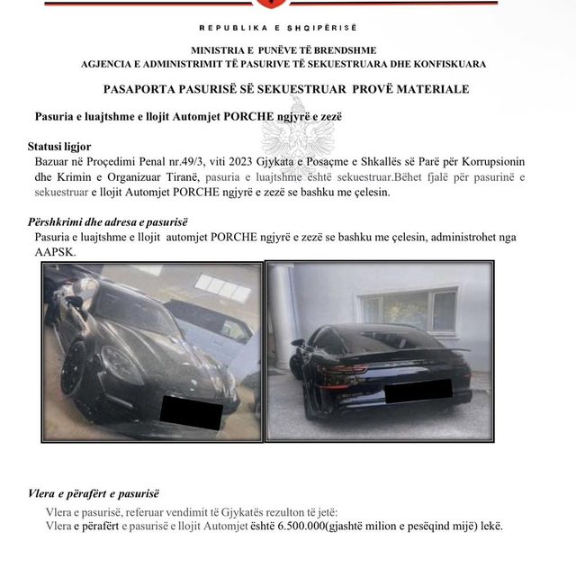 Foto/ Makinat luksoze q&euml; ran&euml; n&euml; rrjet&euml;n e Agjencis&euml;