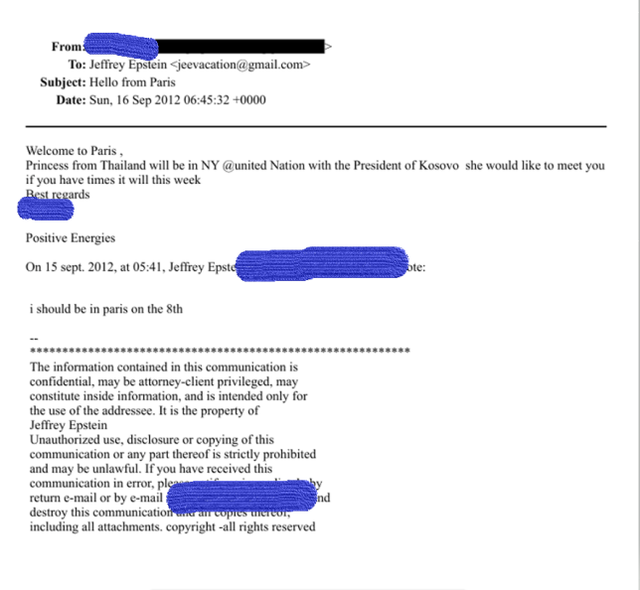 Atifete Jahjaga në dosjen e Jeffrey Epstein! Ja çfarë thuhet