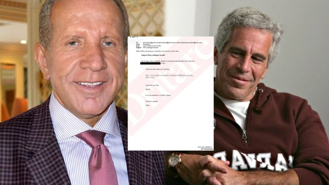Emri i Behgjet Pacollit n&euml; dosjen e Jeffrey Epstein!
