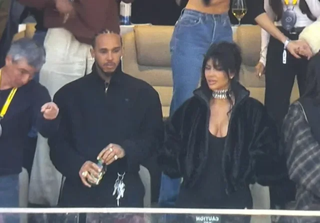 Kim Kardashian dhe Lewis Hamilton, &ccedil;ifti m&euml; i komentuar i Super Bowl