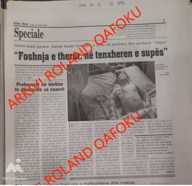 Serb&euml;t q&euml; ther&euml;n foshnjen n&euml; djep dhe k&euml;rkesa me 45