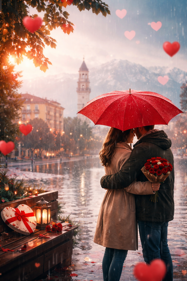 Si do të jetë moti fundjavën e Shën Valentinit!