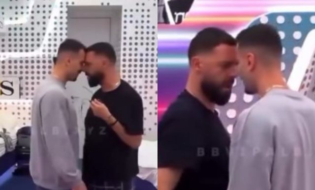 P&euml;rplasje e fort&euml; mes Mirit dhe Mateos, k&euml;ng&euml;tari ngre