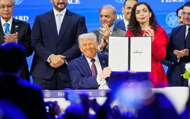 Çfarë i tha Donald Trump, Vjosa Osmanit në mbledhjen e Bordit