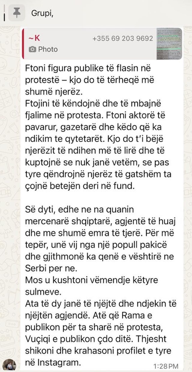 Protesta duhet mbrojtur nga protestuesit, jo nga kund&euml;rshtar&euml;t e saj