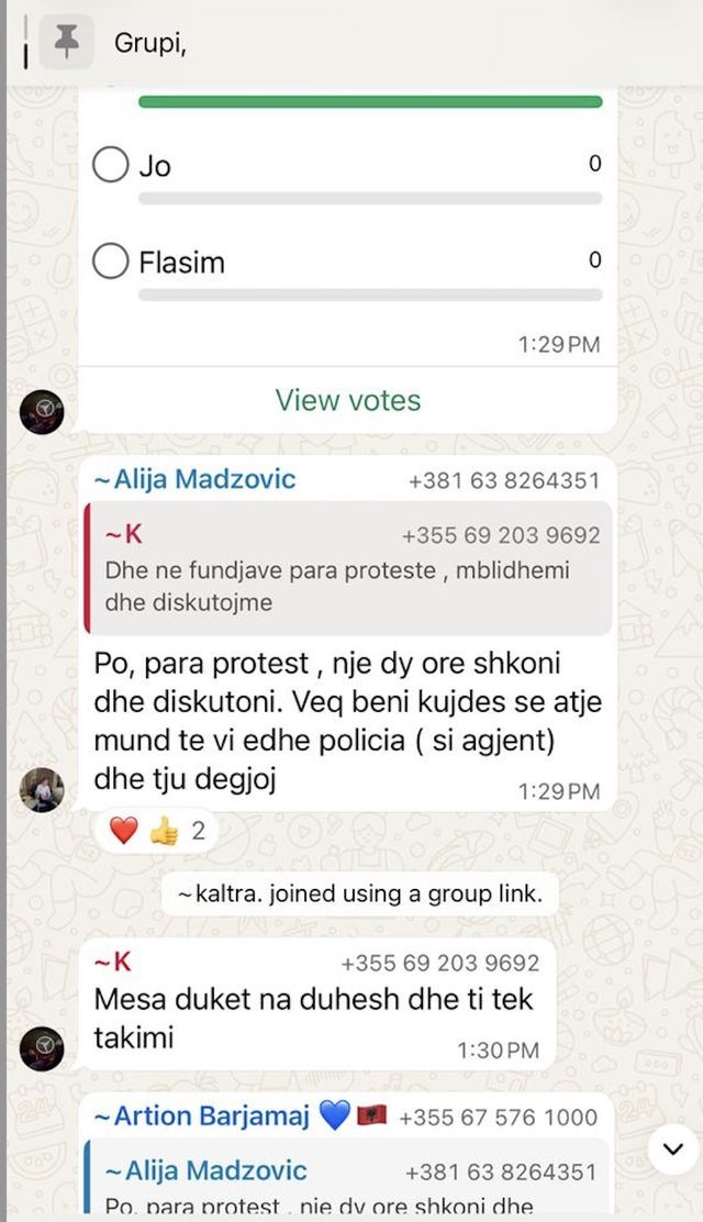Protesta duhet mbrojtur nga protestuesit, jo nga kund&euml;rshtar&euml;t e saj