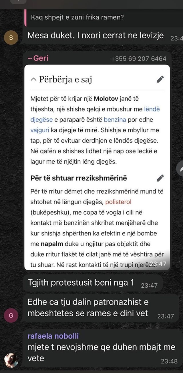 Protesta duhet mbrojtur nga protestuesit, jo nga kund&euml;rshtar&euml;t e saj