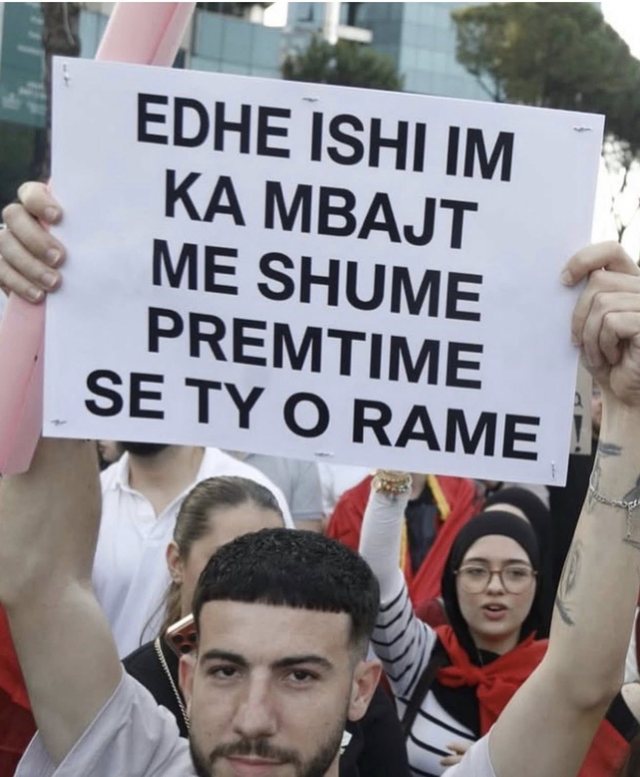 Rama për protestën: Aq sa më zhgënjejnë fjalimet, aq