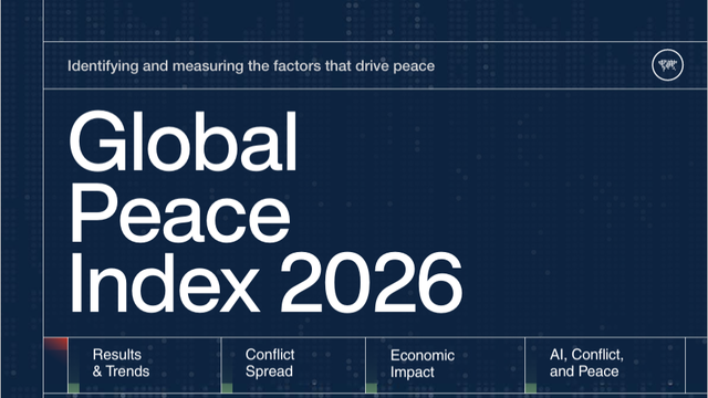 Shqip&euml;ria ngjitet n&euml; Global Peace Index 2026, renditet e 36-ta n&euml;