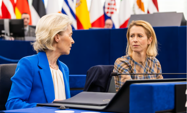 Kush po e drejton Europ&euml;n? P&euml;rplasja Kallas&ndash;Von der Leyen del