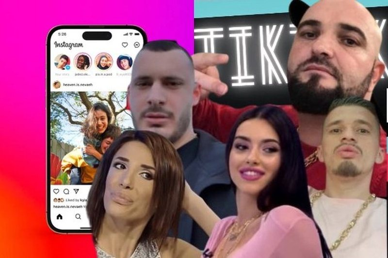 Influencerët e Instagram-it dhe TikTok-erët bllokojnë