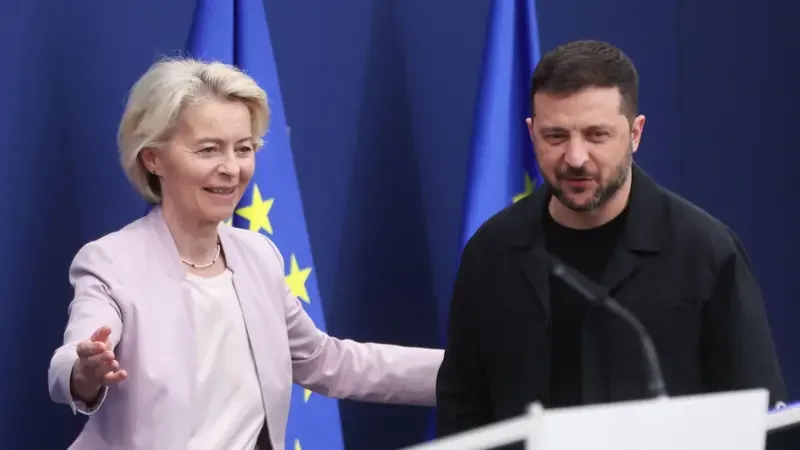 Çfarë thanë Zelensky dhe von der Leyen në konferencën