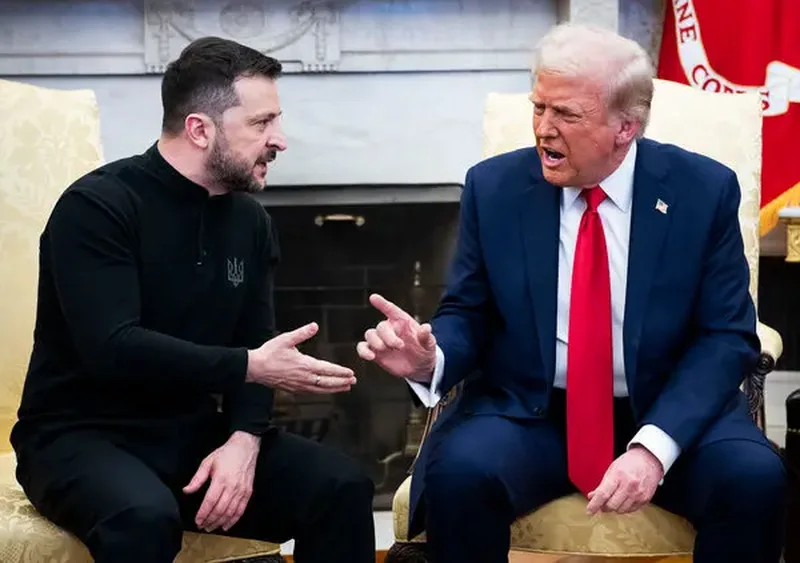 Trump pret sot n&euml; Sht&euml;pin&euml; e Bardh&euml; Zelenskyn!