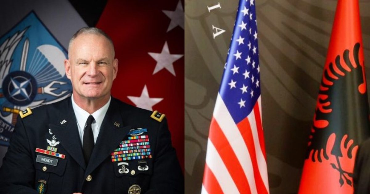 Gjenerali Eric Wendt konfirmohet si Ambasador i SHBA së në Shqipëri 