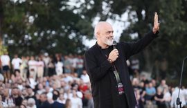Protesta dhe festa e 35-vjetorit t&euml; PS n&euml; t&euml; nj&euml;jt&euml;n