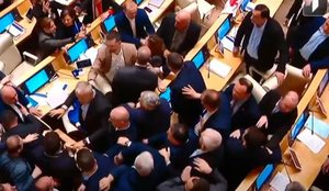 Seanca plenare kthehet n&euml; &lsquo;aren&euml; boksi&rsquo; n&euml; Gjeorgji,