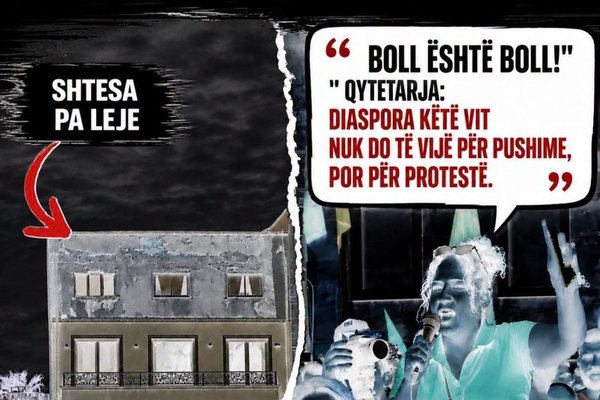 Rama: Dy fotografi, dy fytyra t&euml; debatit p&euml;r protest&euml;n e
