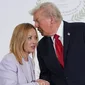 Tha se i k&euml;rkoi me ngulm nj&euml; foto! Meloni i p&euml;rgjigjet Trump!