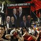 &Ccedil;far&euml; tregoi pankarta finale e protest&euml;s!